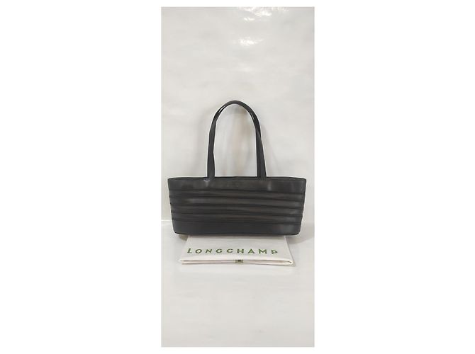 Bellissima borsa Longchamp modello Zigzag, nuova Nero - vista 2