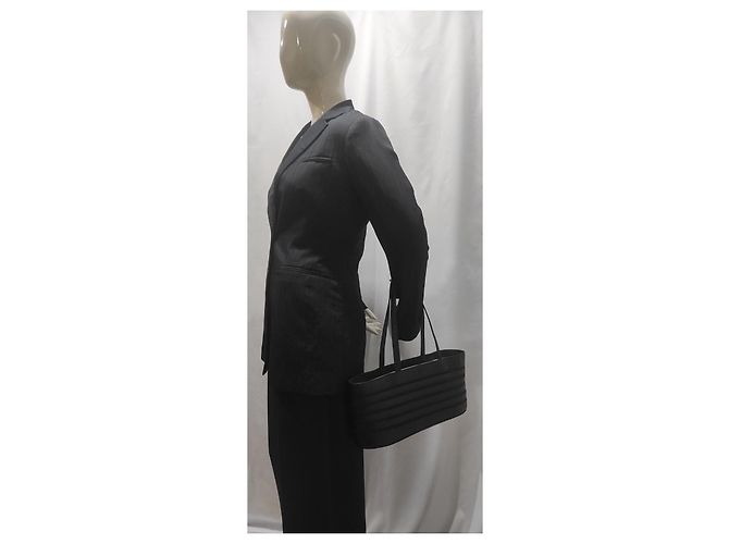 Bellissima borsa Longchamp modello Zigzag, nuova Nero - vista 9