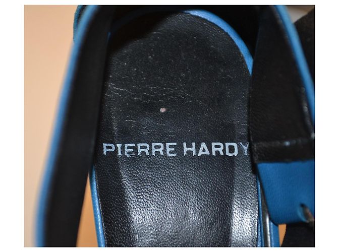 Sandali Pierre Hardy in pelle turchese - vista 6