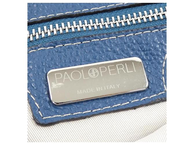 Autre Marque Borsa PAOLPERLI Blu - vista 5