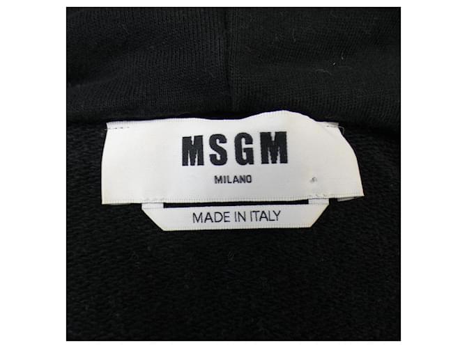 Autre Marque Moletom com capuz MSGM Preto - vista 4