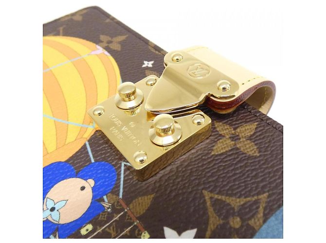 Organizer Organizzatore Paul Couverture Balloon Monogram Louis Vuitton Marrone - vista 3