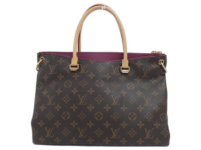 Borsa Pallas Monogram Louis Vuitton Marrone - vista 2
