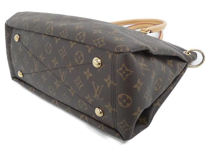 Borsa Pallas Monogram Louis Vuitton Marrone - vista 3