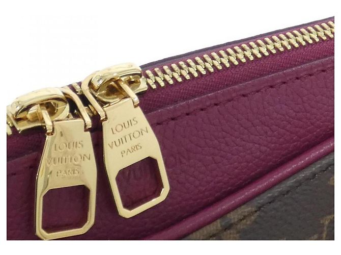 Borsa Pallas Monogram Louis Vuitton Marrone - vista 4