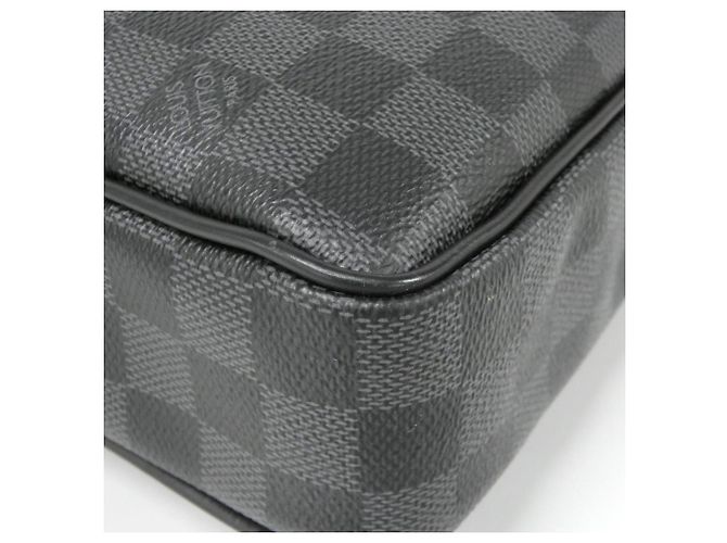 Borsa a Mano Porte-Document Voyage PM Damier Graphite Louis Vuitton Damier ebene - vista 2