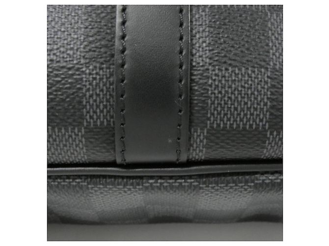 Borsa a Mano Porte-Document Voyage PM Damier Graphite Louis Vuitton Damier ebene - vista 4