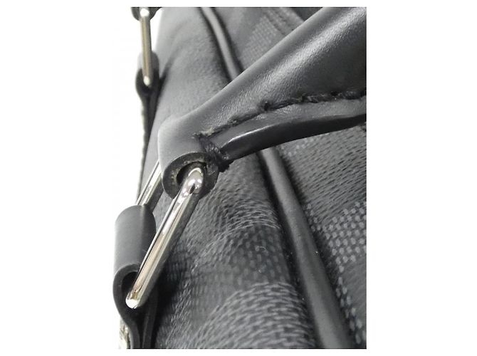 Borsa a Mano Porte-Document Voyage PM Damier Graphite Louis Vuitton Damier ebene - vista 5