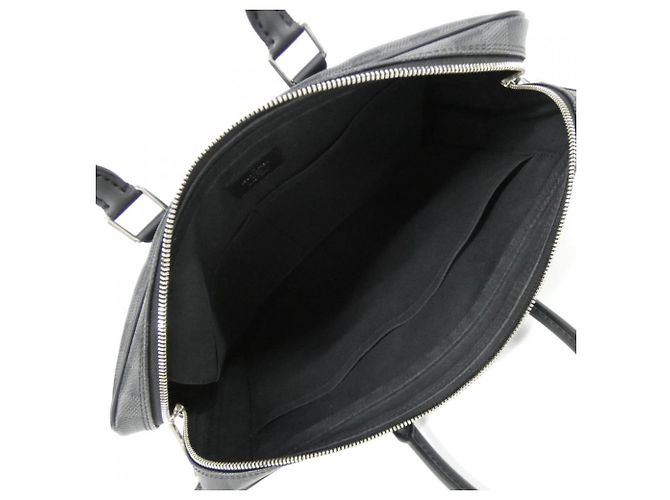 Borsa a Mano Porte-Document Voyage PM Damier Graphite Louis Vuitton Damier ebene - vista 7