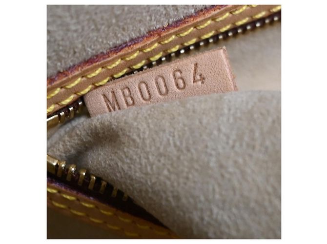 Borsa Babylone in Tela Monogram Louis Vuitton Marrone - vista 7