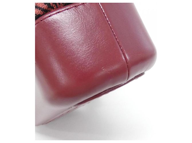 Timeless Borsa a Spalla Chanel Gabriel Line 91810 Nero Rosso - vista 3