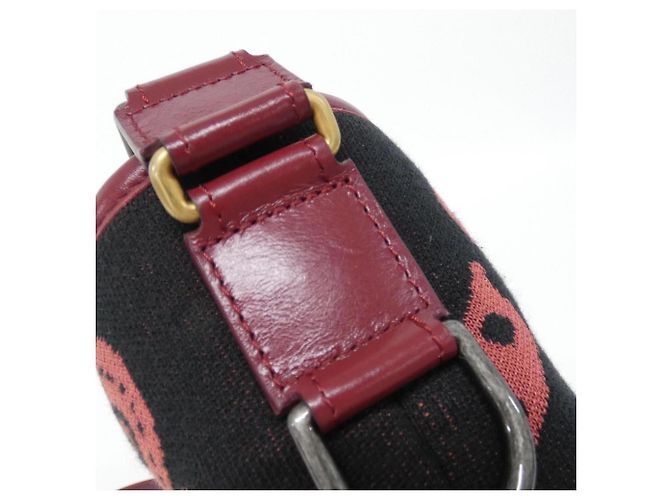 Timeless Borsa a Spalla Chanel Gabriel Line 91810 Nero Rosso - vista 4