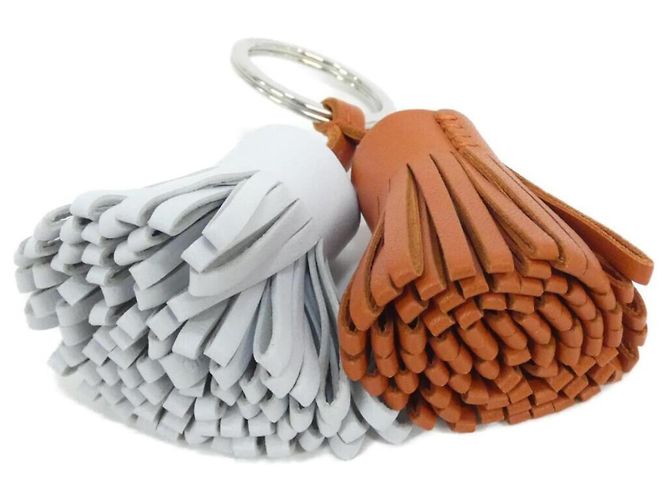Ring Portachiavi Hermès Carmen Unodos Marrone - vista 2