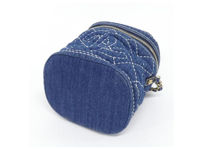Borsa Chanel AS1336 Blu - vista 3