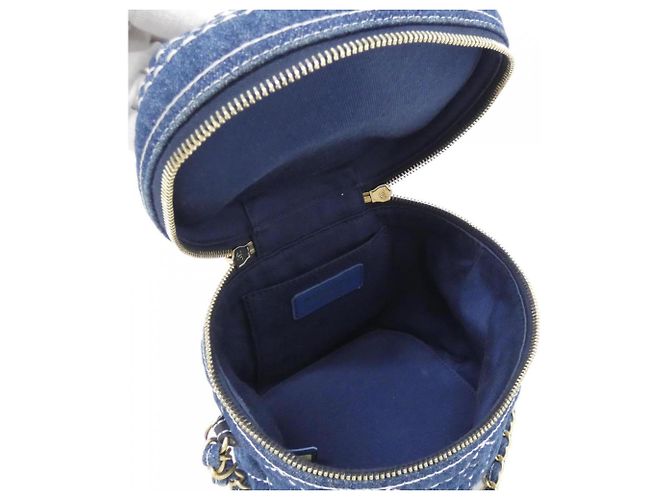 Borsa Chanel AS1336 Blu - vista 5