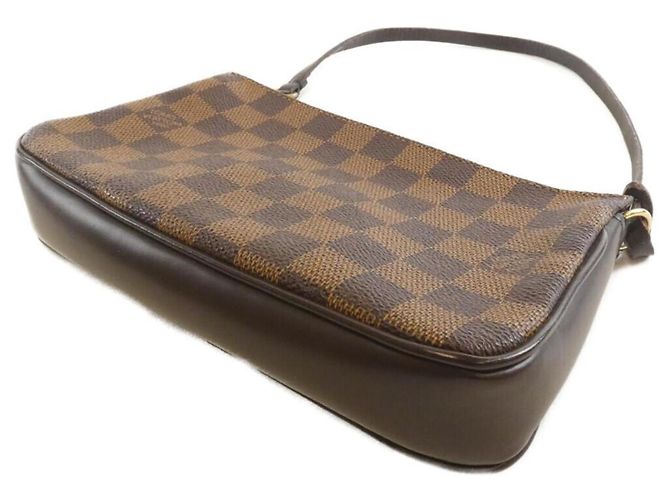 Pochette Accessorio Damier Navona Louis Vuitton Marrone - vista 2