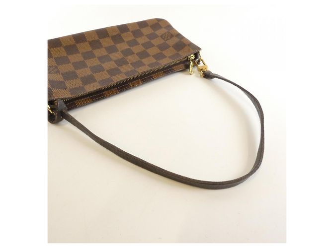 Pochette Accessorio Damier Navona Louis Vuitton Marrone - vista 6