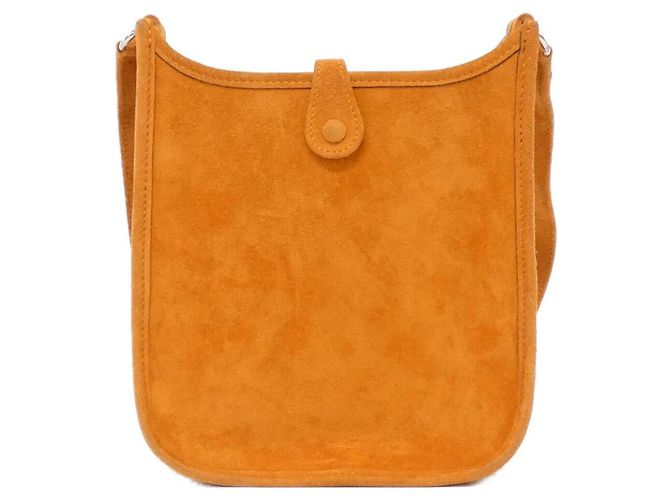 Borsa a Spalla Hermès Evelyn 16 cm Arancione - vista 2