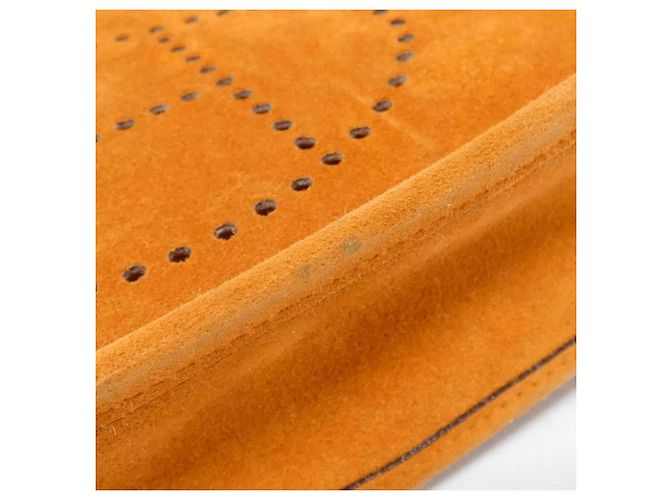 Borsa a Spalla Hermès Evelyn 16 cm Arancione - vista 3