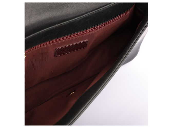 Borsa Chanel Mademoiselle Double Flap in pelle di agnello nera Nero - vista 6