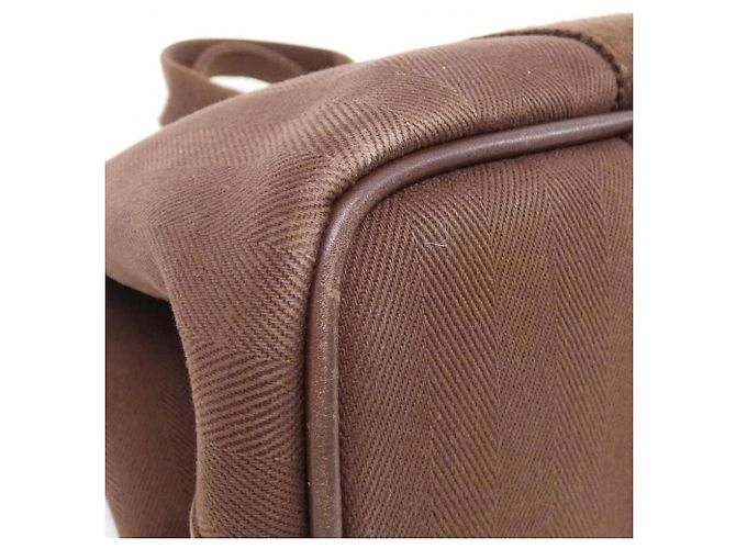 Borsa a mano Hermès Valparaiso PM Marrone - vista 3