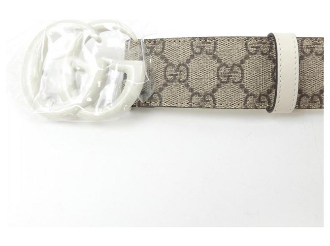 Gucci Standardgürtel Braun Beige - Ansicht 2