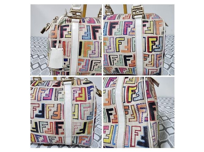 Fendi Forever Bauletto Boston Tasche Mehrfarbig - Ansicht 11