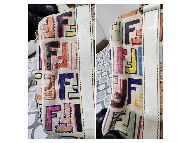 Fendi Forever Bauletto Boston Tasche Mehrfarbig - Ansicht 13