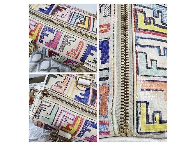 Fendi Forever Bauletto Boston Tasche Mehrfarbig - Ansicht 14