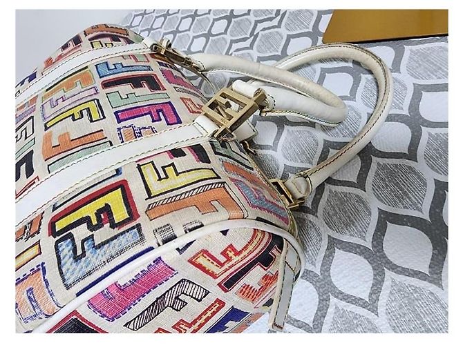 Fendi Forever Bauletto Boston Tasche Mehrfarbig - Ansicht 15