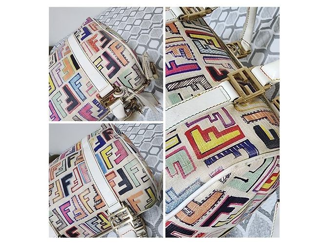 Fendi Forever Bauletto Boston Tasche Mehrfarbig - Ansicht 16