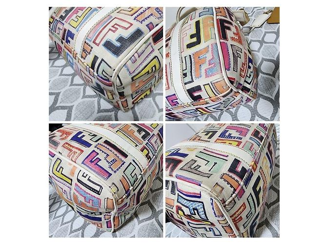 Fendi Forever Bauletto Boston Tasche Mehrfarbig - Ansicht 18
