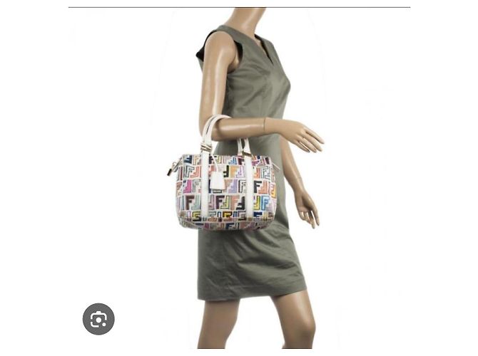 Fendi Forever Bauletto Boston Tasche Mehrfarbig - Ansicht 20