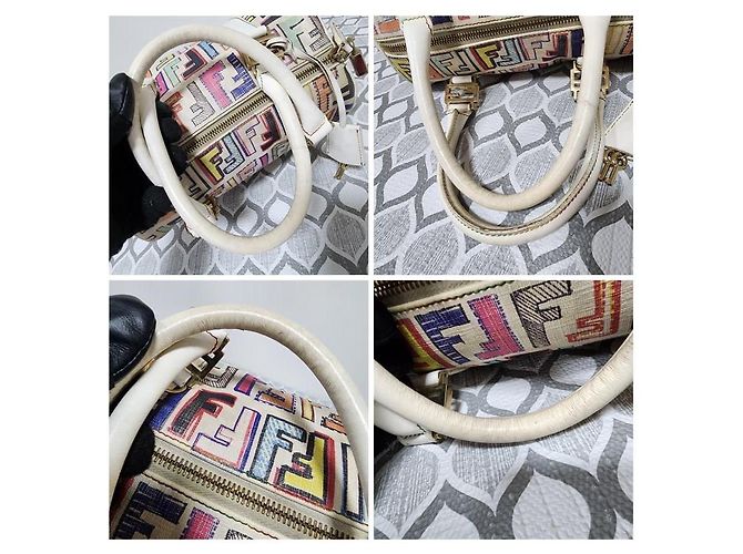 Fendi Forever Bauletto Boston Tasche Mehrfarbig - Ansicht 7