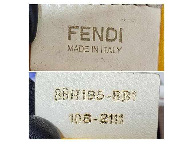 Fendi Multicolor Zucca Spalmati Roll Tote Bag Mehrfarben - Ansicht 3
