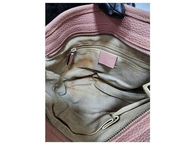 Borsa a tracolla Gucci Small GG Canvas Bree Beige/Rosa - vista 11