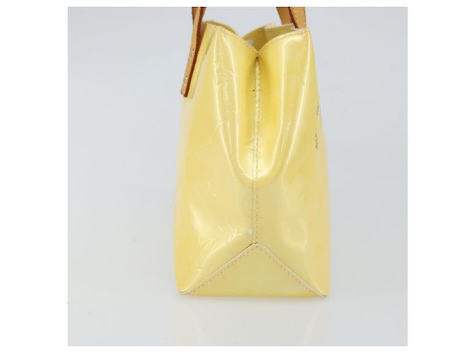 Borsa Reade Monogram Vernis PM di Louis Vuitton Giallo - vista 4