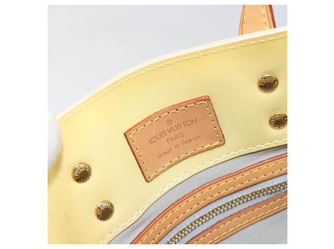 Borsa Reade Monogram Vernis PM di Louis Vuitton Giallo - vista 6