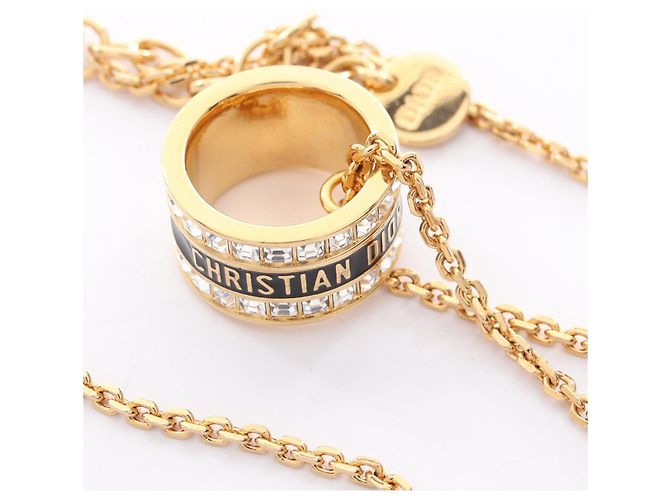 Collana Dior Night Code di Christian Dior Nero D'oro - vista 7