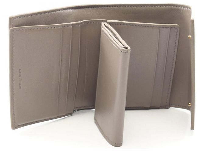 Céline Piccola wallet trifold Celine Beige - vista 3