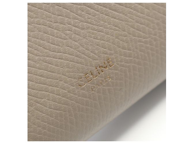 Céline Piccola wallet trifold Celine Beige - vista 4