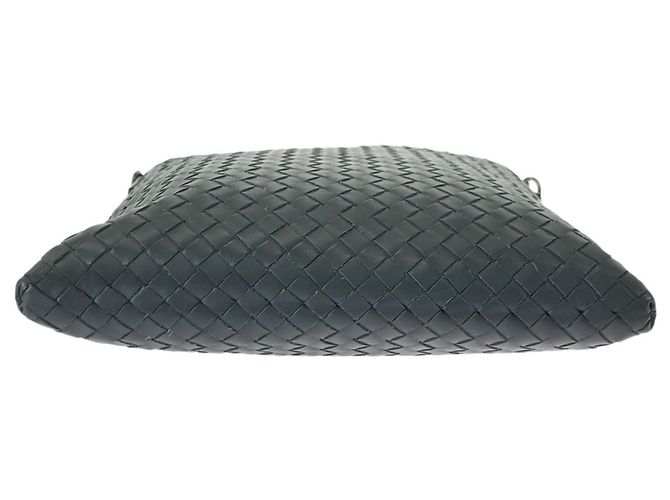 Borsa a Spalla Intrecciato Bottega Veneta Grigio antracite - vista 10