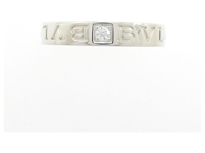 Bulgari Anello in oro bianco e diamanti B.zero1 di Bvlgari - vista 2
