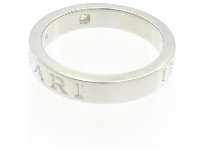 Bulgari Anello in oro bianco e diamanti B.zero1 di Bvlgari - vista 3