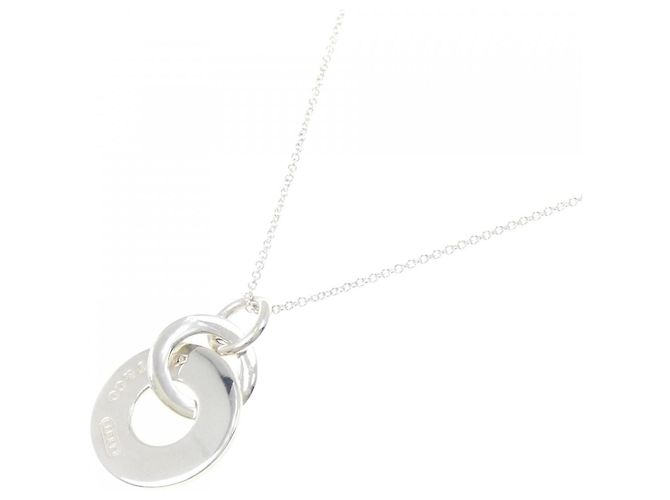 Tiffany & Co Collana a goccia intrecciata Tiffany 1837 - vista 2