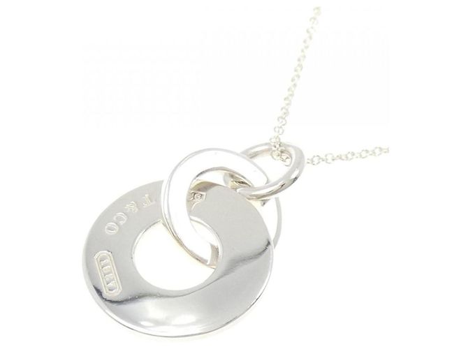 Tiffany & Co Collana a goccia intrecciata Tiffany 1837 - vista 3