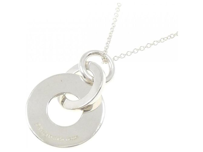 Tiffany & Co Collana a goccia intrecciata Tiffany 1837 - vista 4