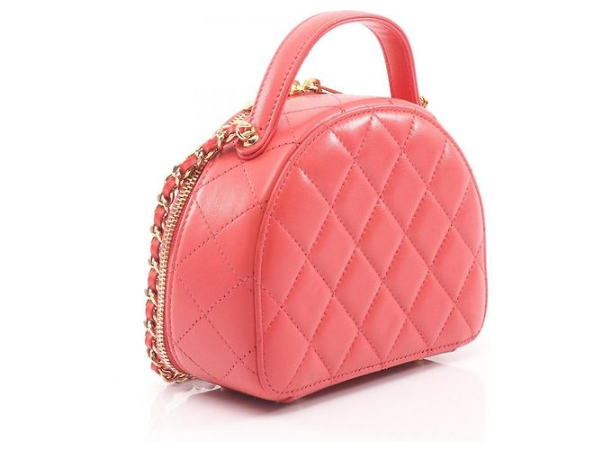 Borsa a Spalla Matelassé Chanel Rosa - vista 2