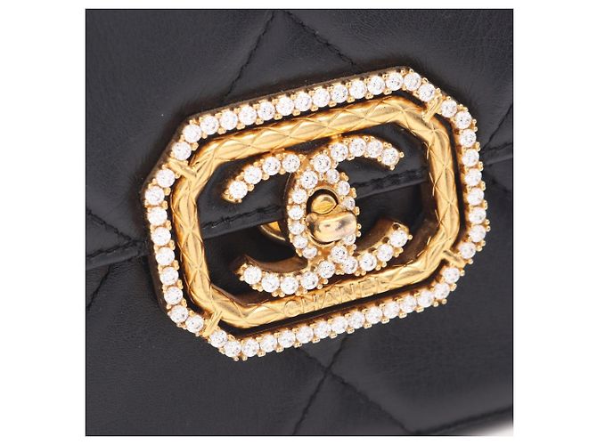 Borsa a Spalla Matelassé Chanel Nero - vista 10