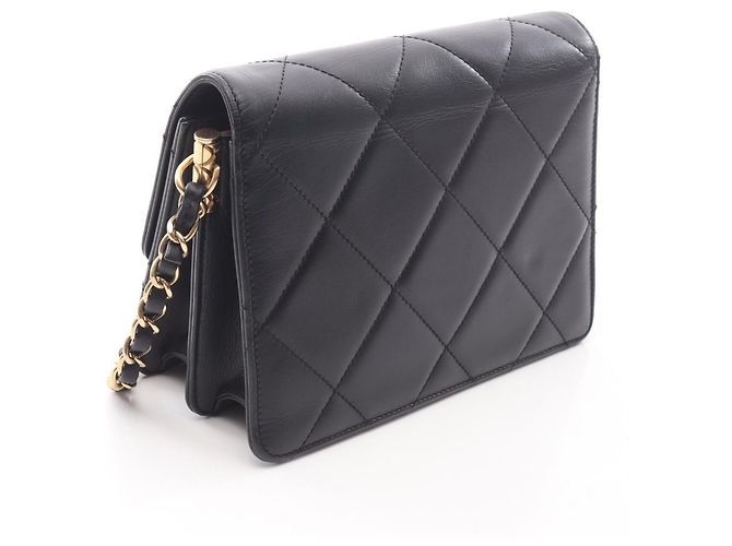 Borsa a Spalla Matelassé Chanel Nero - vista 2